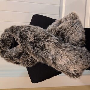 🧨 3 for $15 Faux Fur Vest in Gray and Black